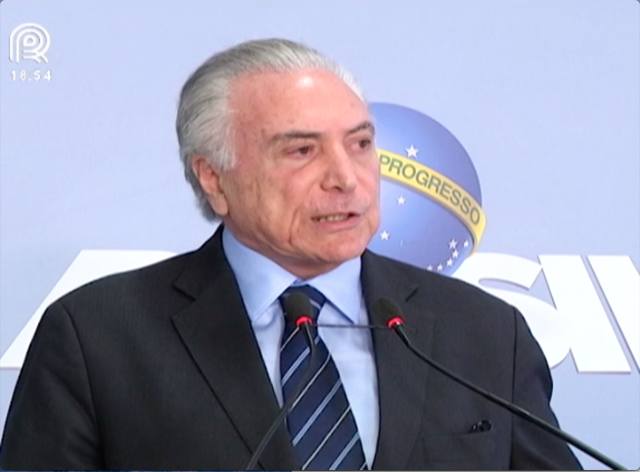 Temer apela ao Exército para dar fim à greve