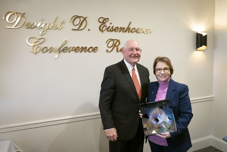 Ministra Tereza Cristina e secretário Sonny Perdue