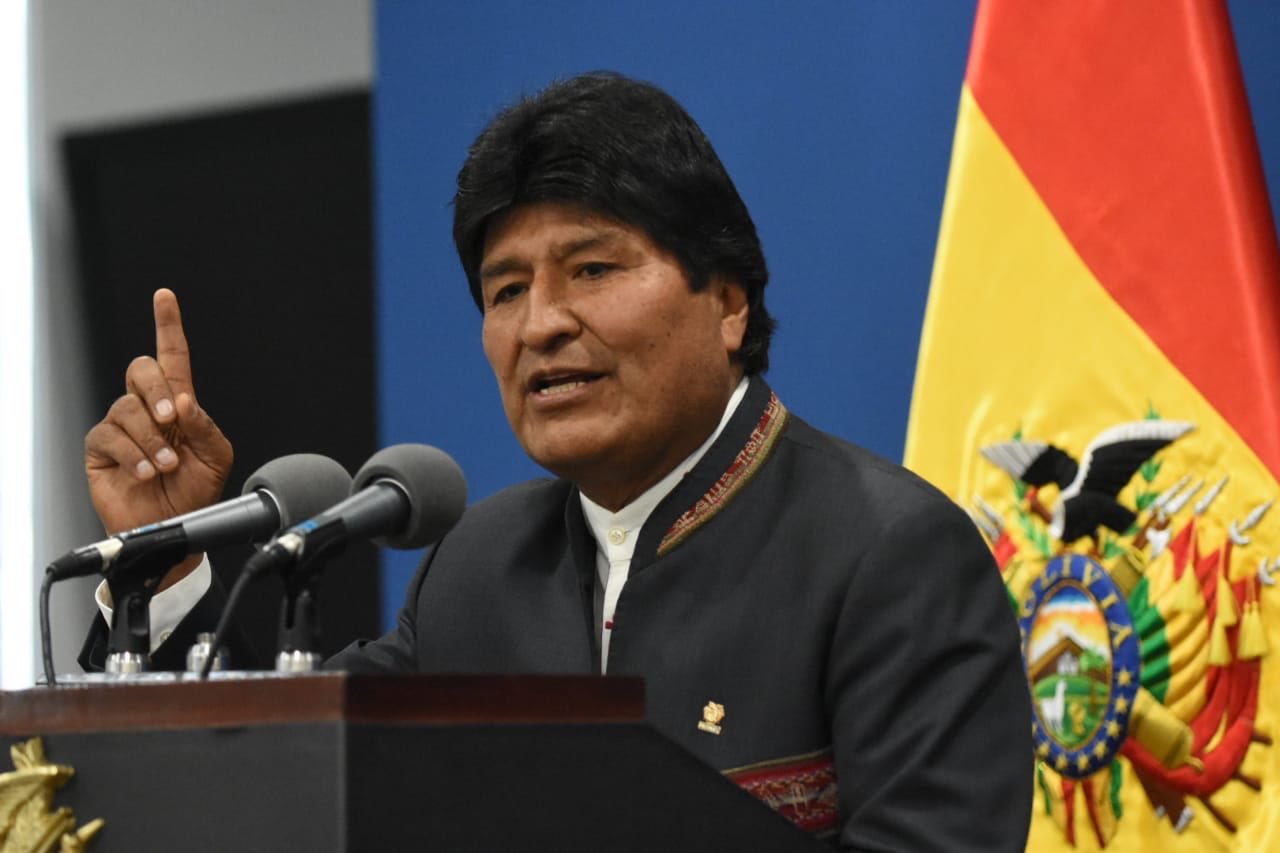 Evo Morales, ex-presidente da Bolívia