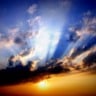 sol, tempo, clima, previsão, nuvem