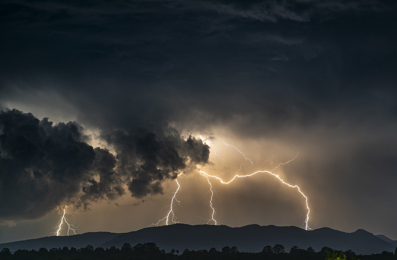 tempestade chuva forte