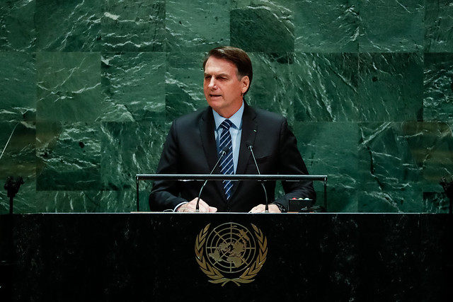 Jair Bolsonaro, ONU