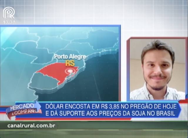 Dólar segue em alta e encosta em R$ 3,85