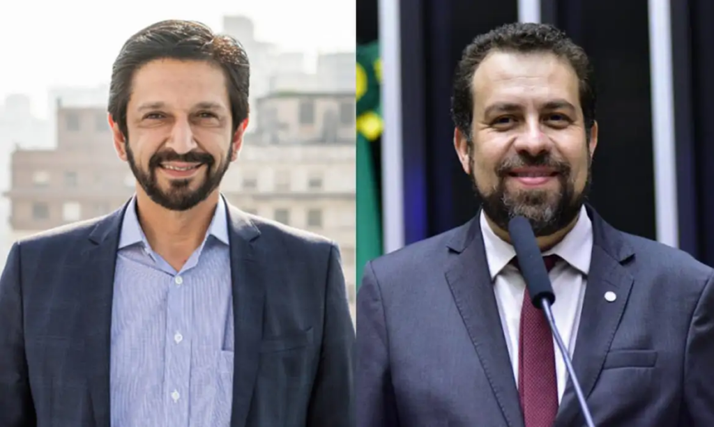 Ricardo Nunes (MDB) e Guilherme Boulos (PSOL) Ricardo Nunes (MDB) e Guilherme Boulos (PSOL)