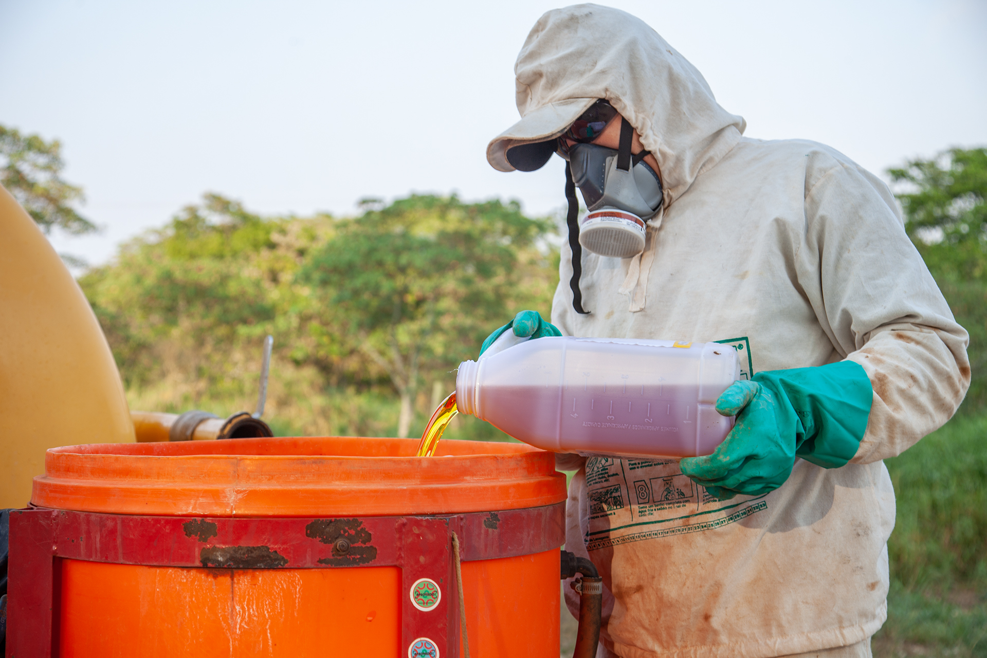 insumo agroquimico fertilizante EPI funcionarios