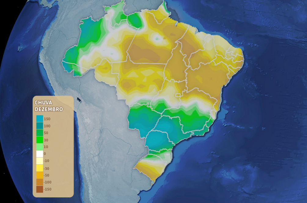 Você viu? Padrão de chuva deve ser diferente em dezembro; saiba onde!