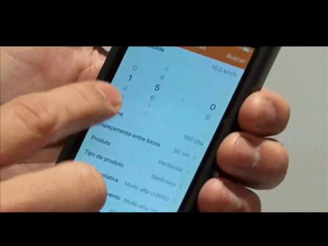 Aplicativo deixa pulverização mais precisa