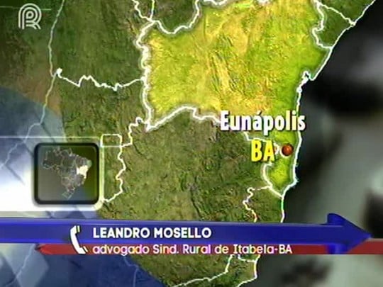 Grupo de índios bloqueia estrada na Bahia