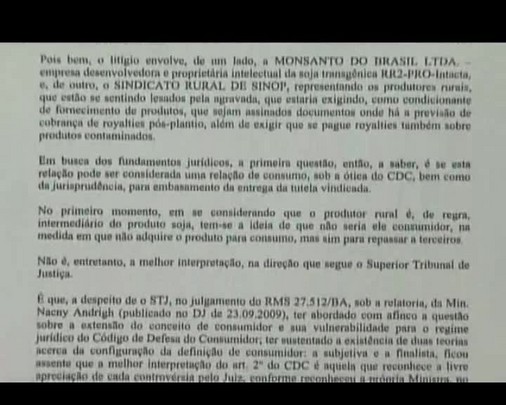 Liminar suspende cobrança de royalties sobre a soja transgênica da Monsanto