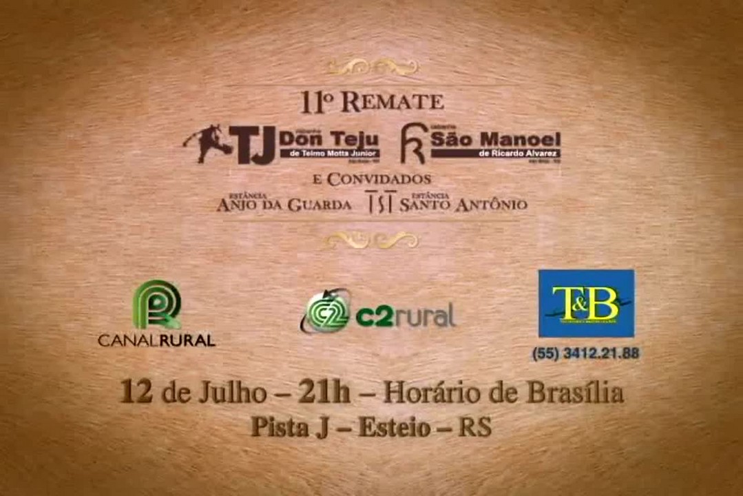 11º Remate Don Teju, São Manoel e Convidados