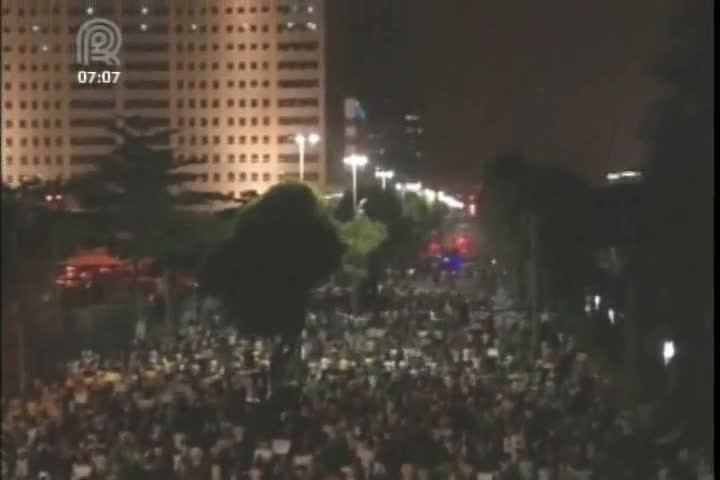 Cerca de um milhão de pessoas protestaram em mais de cem cidades brasileiras nessa quinta, dia 21