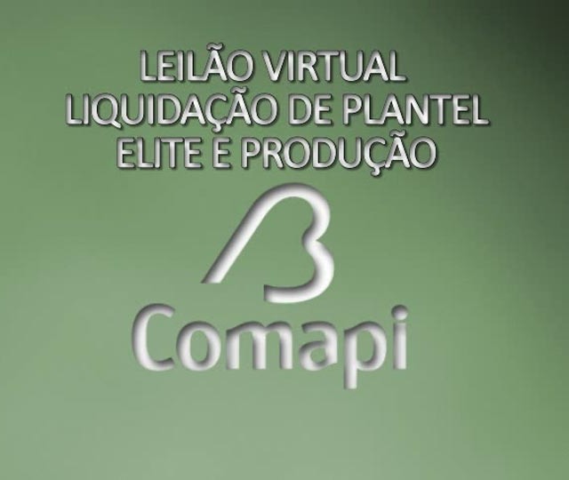 Leilão Virtual Liquidação de Plantel Elite e Produção Comapi