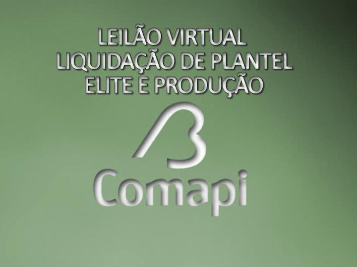 Leilão Virtual Liquidação de Plantel Elite e Produção Comapi