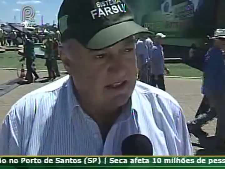 Presidente da Farsul fala sobre a safra de grãos