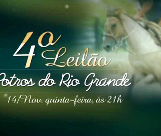 4° Leilão Potros do Rio Grande