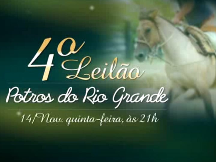 4° Leilão Potros do Rio Grande