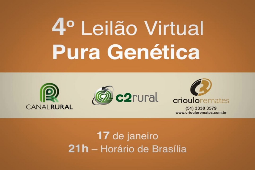 IV Leilão Virtual Pura Genética