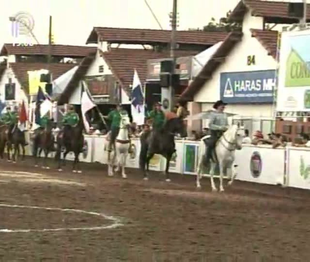 Parte 1: Mangalarga Marchador TV mostra a cerimônia de abertura da 32ª Exposição Nacional em BH
