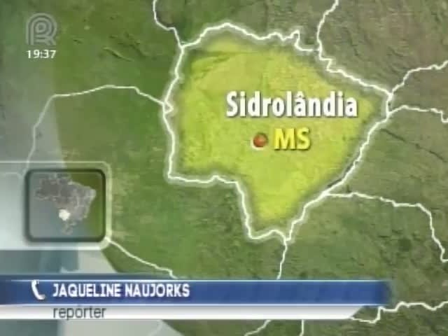 Principais lideranças indígenas de Sidrolândia (MS) se reúnem com a Força Nacional