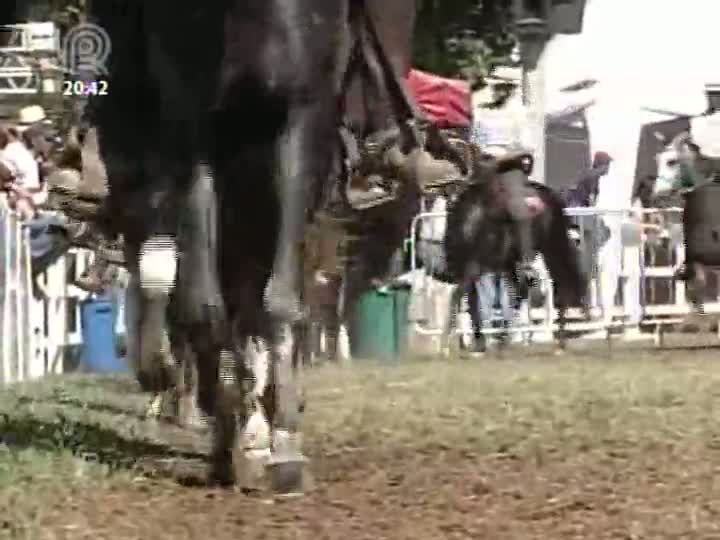 Abertura oficial da Exposição Nacional do Cavalo Mangalarga Marchador