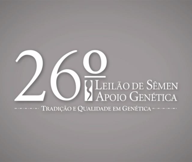 26º Leilão Virtual de Sêmen Apoio Genética