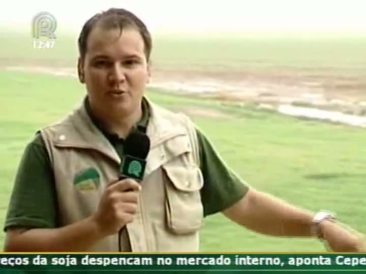 Produtor rural fala sobre a safra e colheita de soja em Mato Grosso