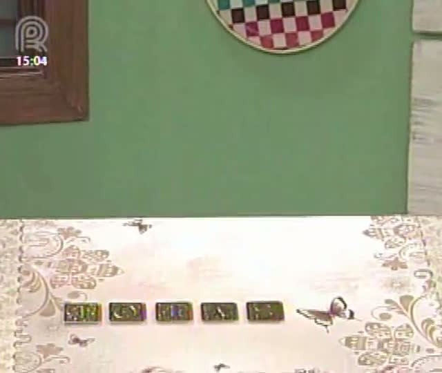 Parte 1: Toalha de Bandeja em Guipir
