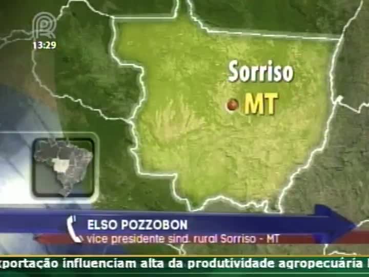 Vice-presidente do Sindicato Rural de Sorriso (MT) fala sobre prejuízo na produção de soja na região