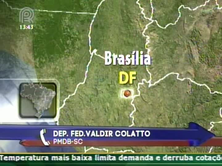 Deputado federal Valdir Colatto fala sobre demarcações