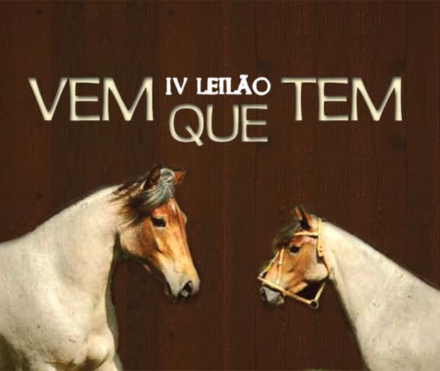 IV Leilão Vem que Tem