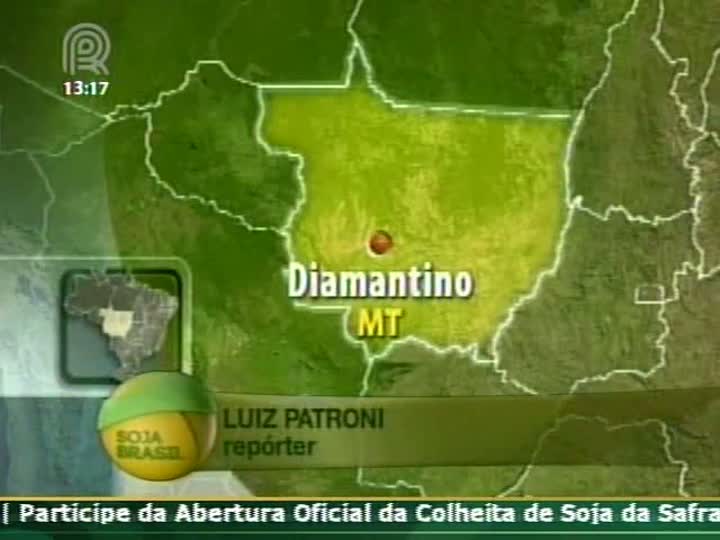 Chuva dá trégua e produtores conseguem colher soja em Mato Grosso