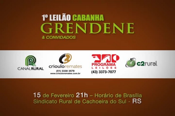 1° Leilão Cabanha Grendene & Convidados