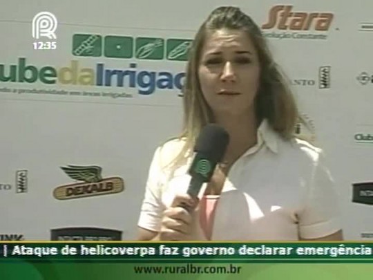 Irrigação diferencial ajuda o agricultor