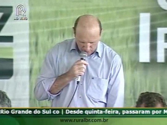 Confira o discurso de Neri Geller na Abertura Oficial da Colheita do Arroz