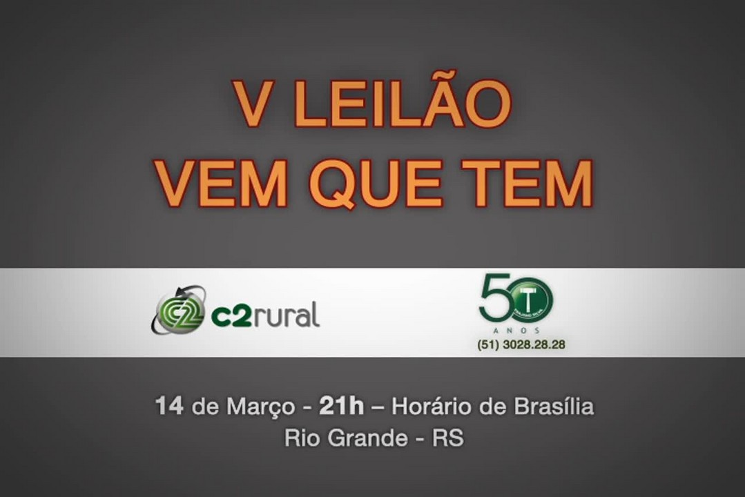 V Leilão Vem que Tem