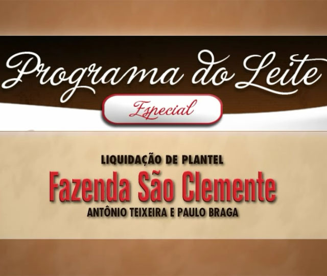 C2Rural transmite Leilão Liquidação Gir Leiteiro Fazenda São Clemente