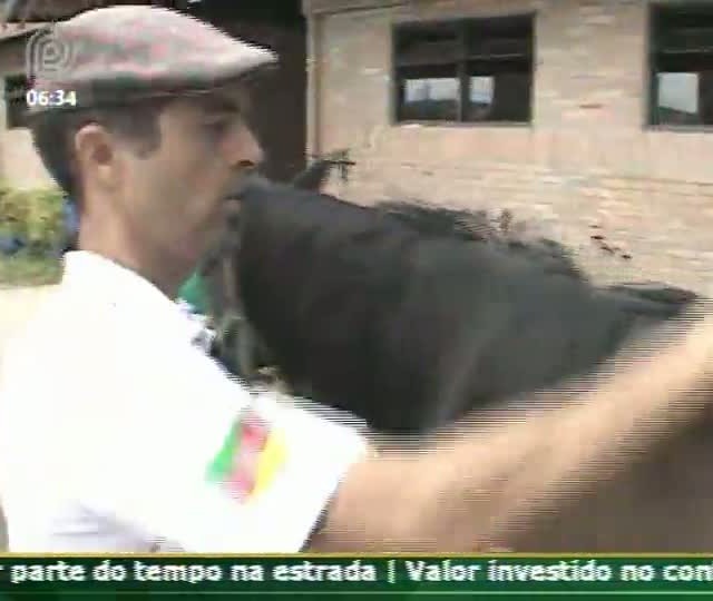 Técnica Rural - Equinos - Encilha e montaria