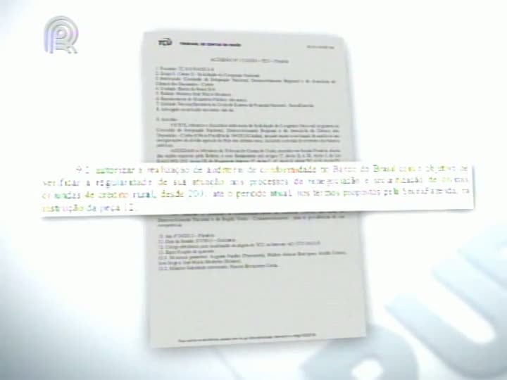 Tribunal de Contas da União autoriza auditoria na dívida agrícola brasileira