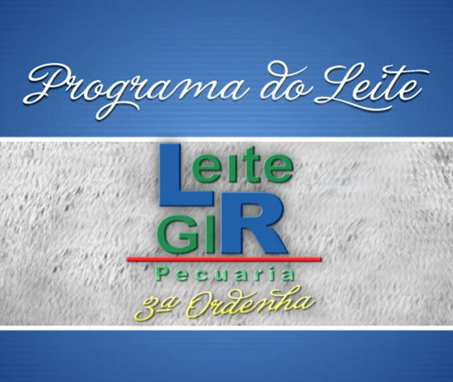 Leilão Virtual Programa do Leite 3° Ordenha Leite Gir