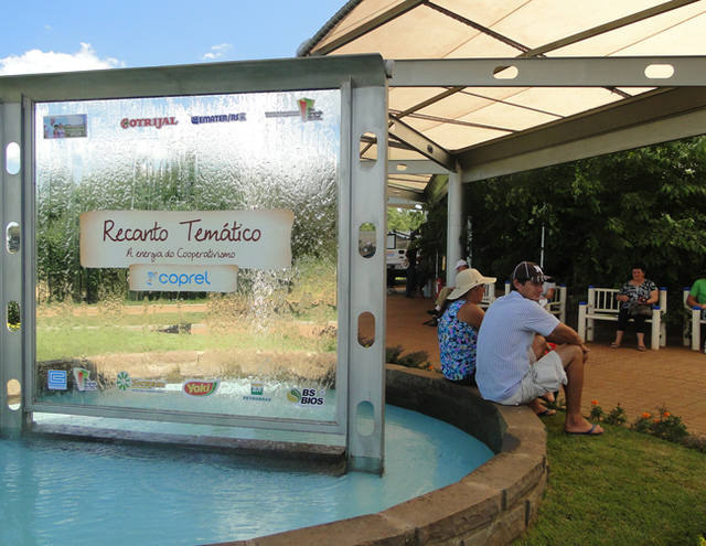 Modelo de propriedade sustentável atrai visitantes na Expodireto
