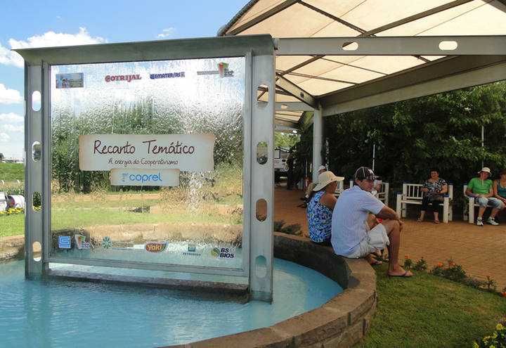 Modelo de propriedade sustentável atrai visitantes na Expodireto