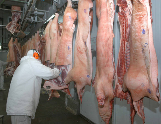 Sobe exportação de carne bovina e suína in natura