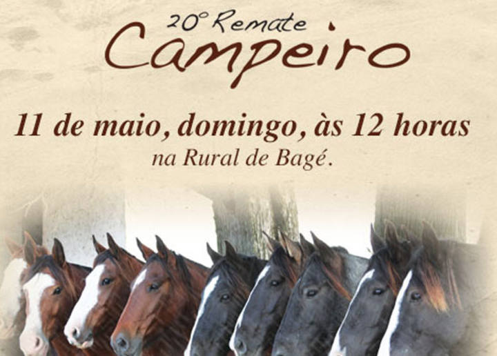 20° Remate Campeiro coloca em oferta animais da raça crioula