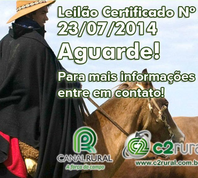 C2Rural transmite ao vivo Leilão Certificado N°2