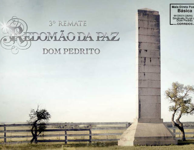 3º Remate Redomão da Paz oferta 40 exemplares da raça crioula