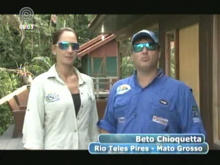 Bom de Pesca exibe segundo programa da série sobre o rio Teles Pires