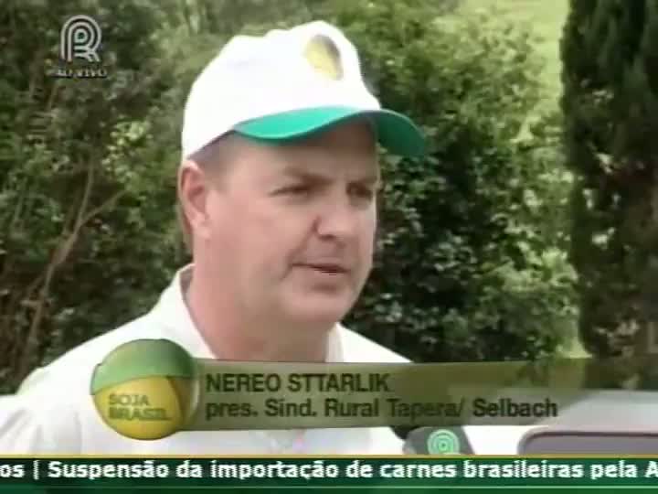 Presidente do Sindicato Rural de Tapera-Selbach (RS) fala sobre a produção de soja na região