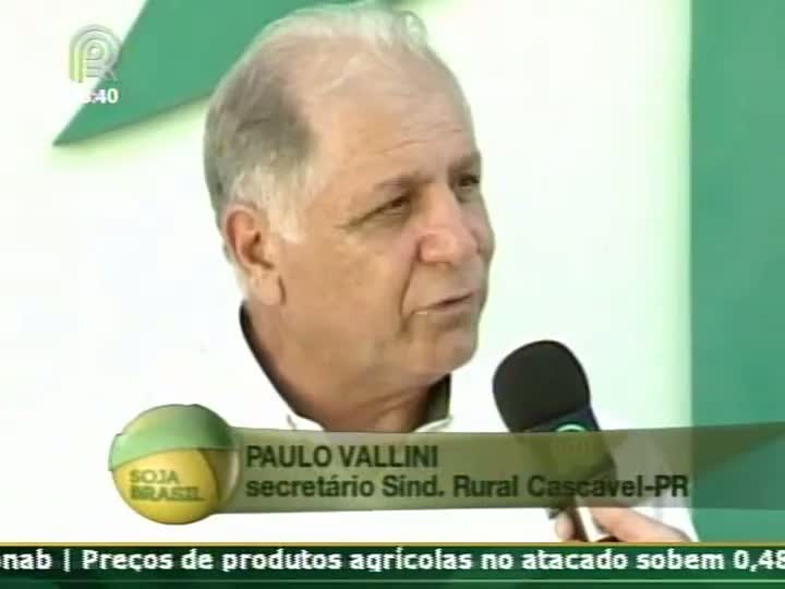 Produtores de Cascavel (PR) falam da safra de soja e da falta de chuvas na região