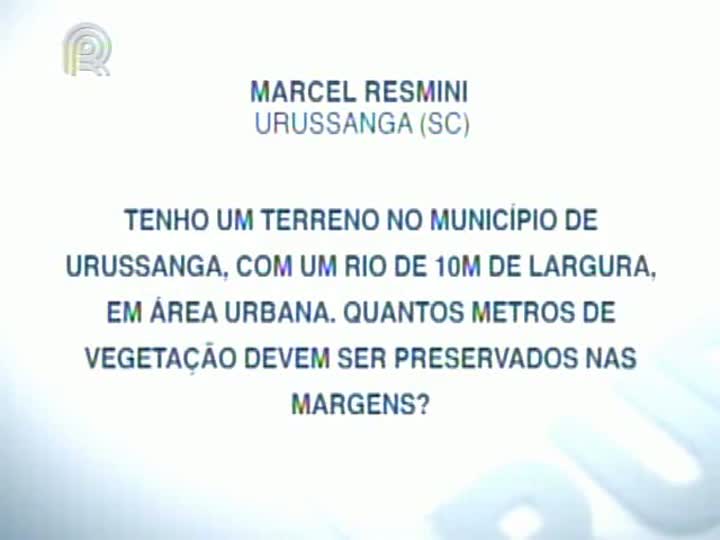 Ricardo Alfonsin responde sobre o novo Código Florestal