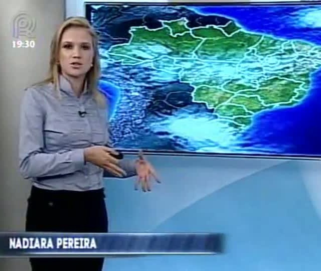Previsão do tempo para o Estado de Santa Catarina